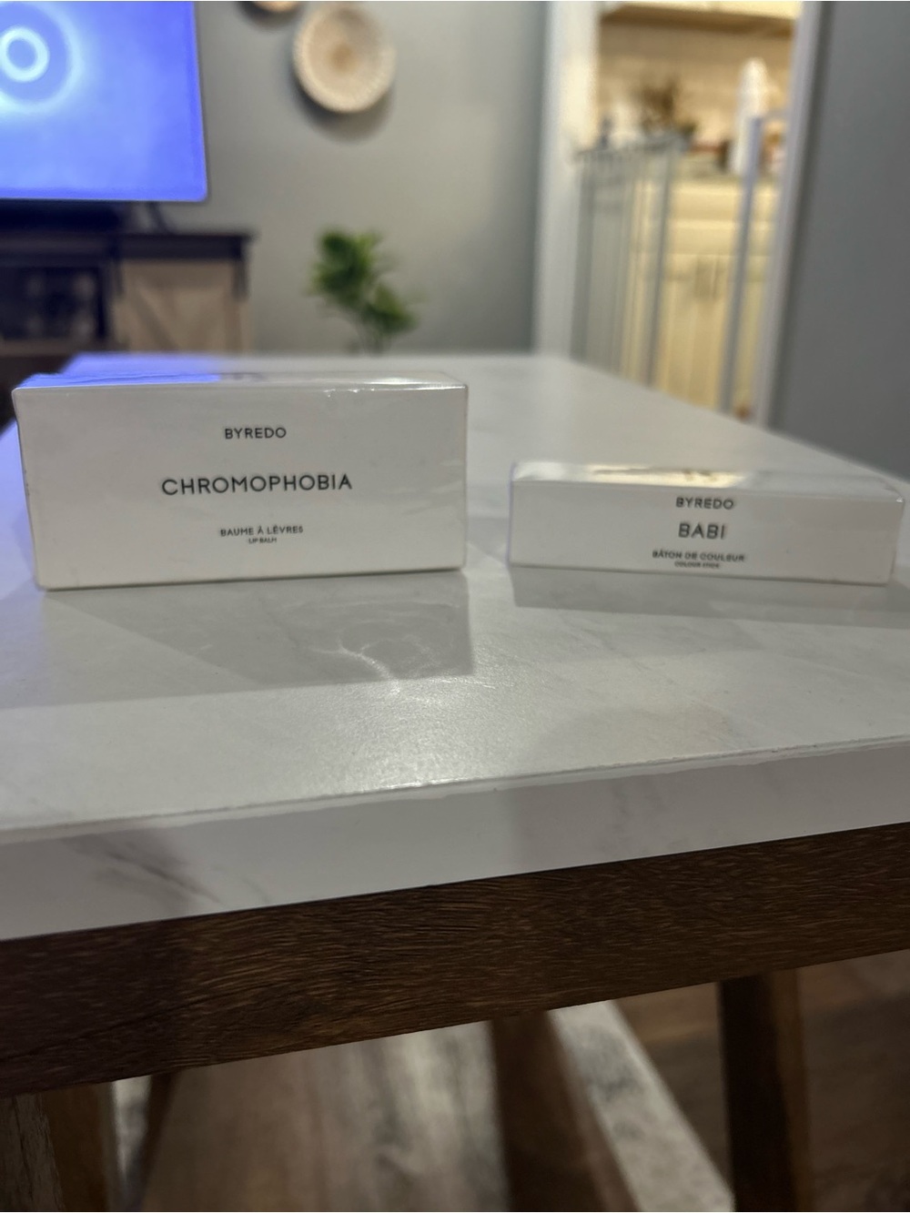 Byredo White Chromophobia & Babi lip set - Brand New